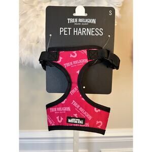NEW True Religion Pink Dog Harness Size S